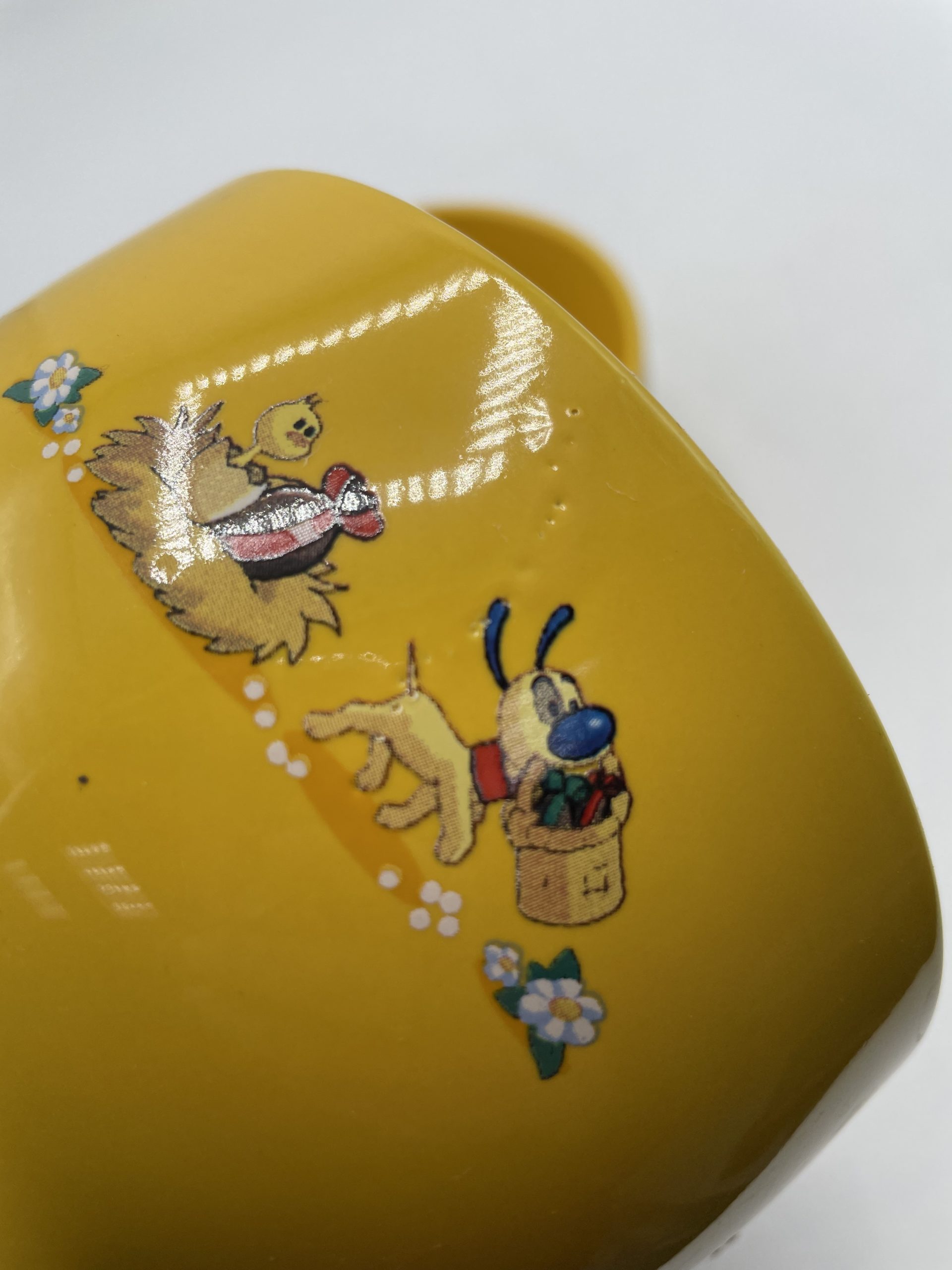 Duo bols Banania jaunes édition limitée décors Pâques – Image 8