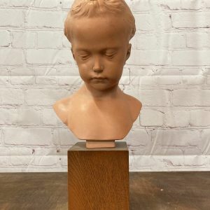 Buste La fillette aux nattes – JF Saly