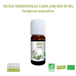 CADE BIO – HUILE ESSENTIELLE 10 ML – Juniperus oxycedrus DDM: 06.27