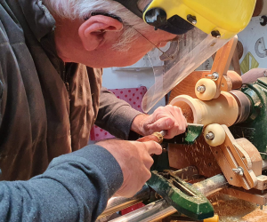 Initiez-vous au tournage sur bois dans un atelier