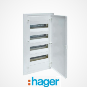Coffret électrique – HAGER 48 modules encastrable