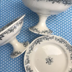 Trio de compotiers collection « Régent »