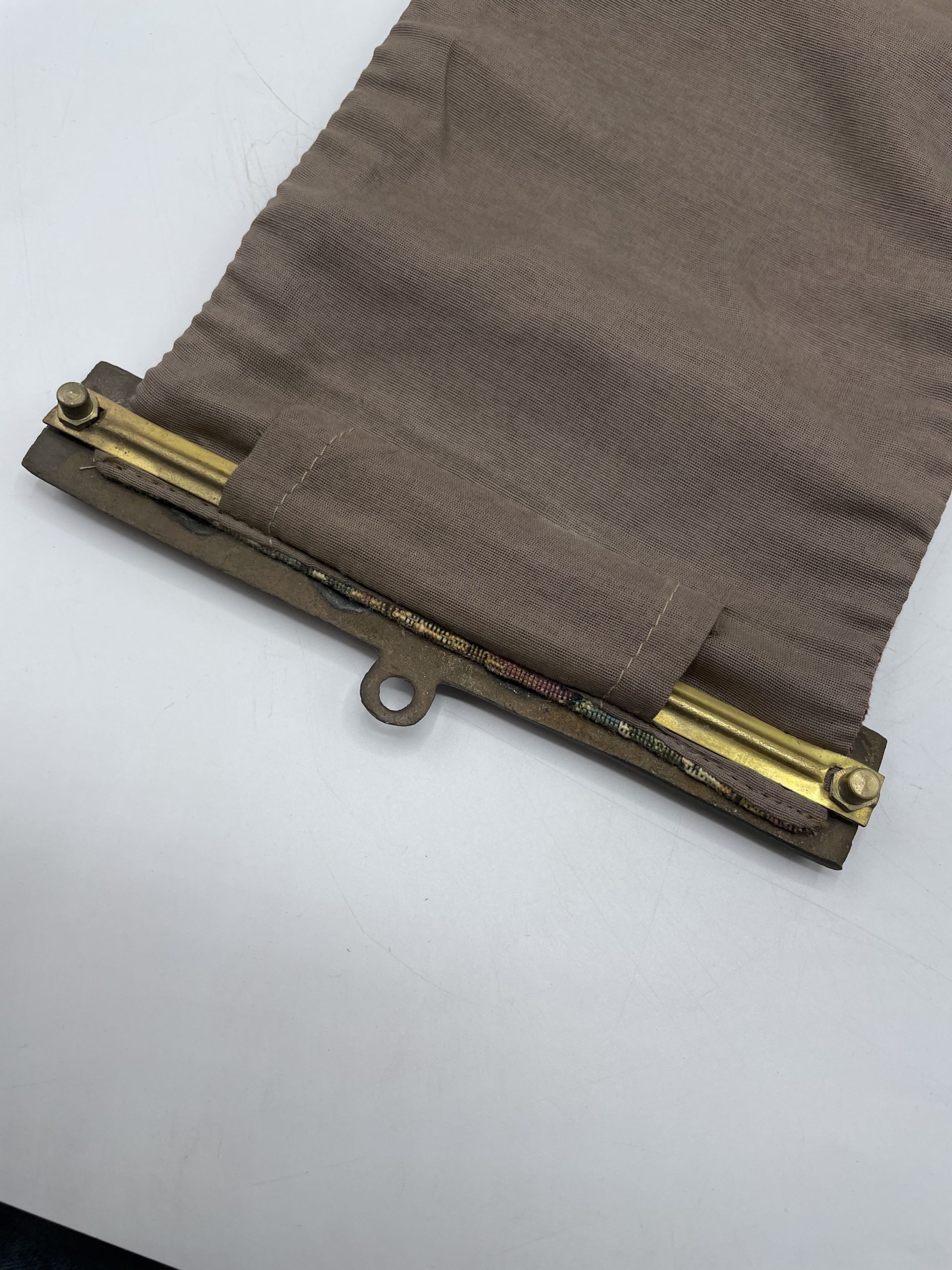 Cordon de sonnette de service broderie tapisserie et bronze – Image 9