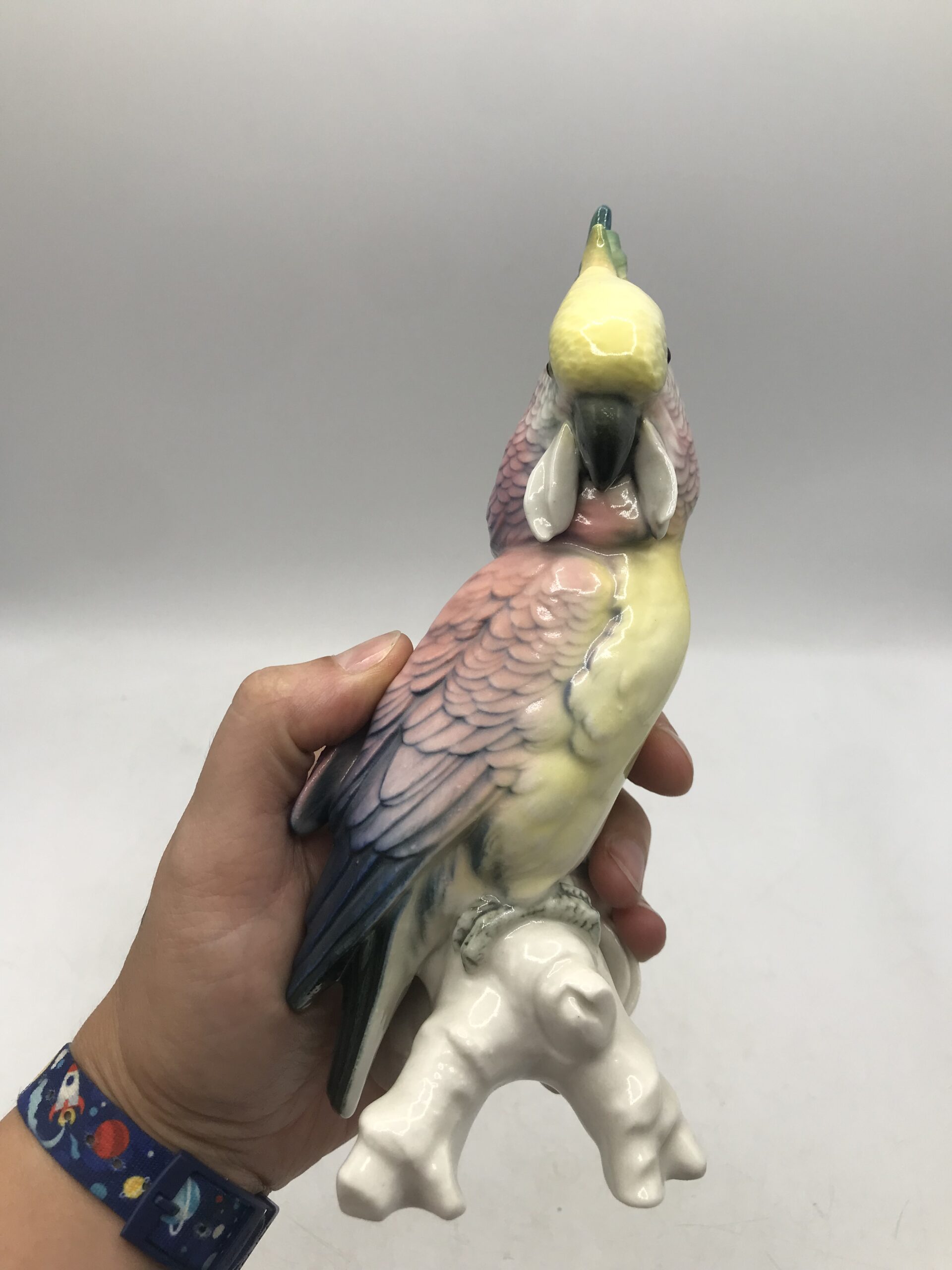 Duo de cacatoès Karl Ens 1930 – Image 3