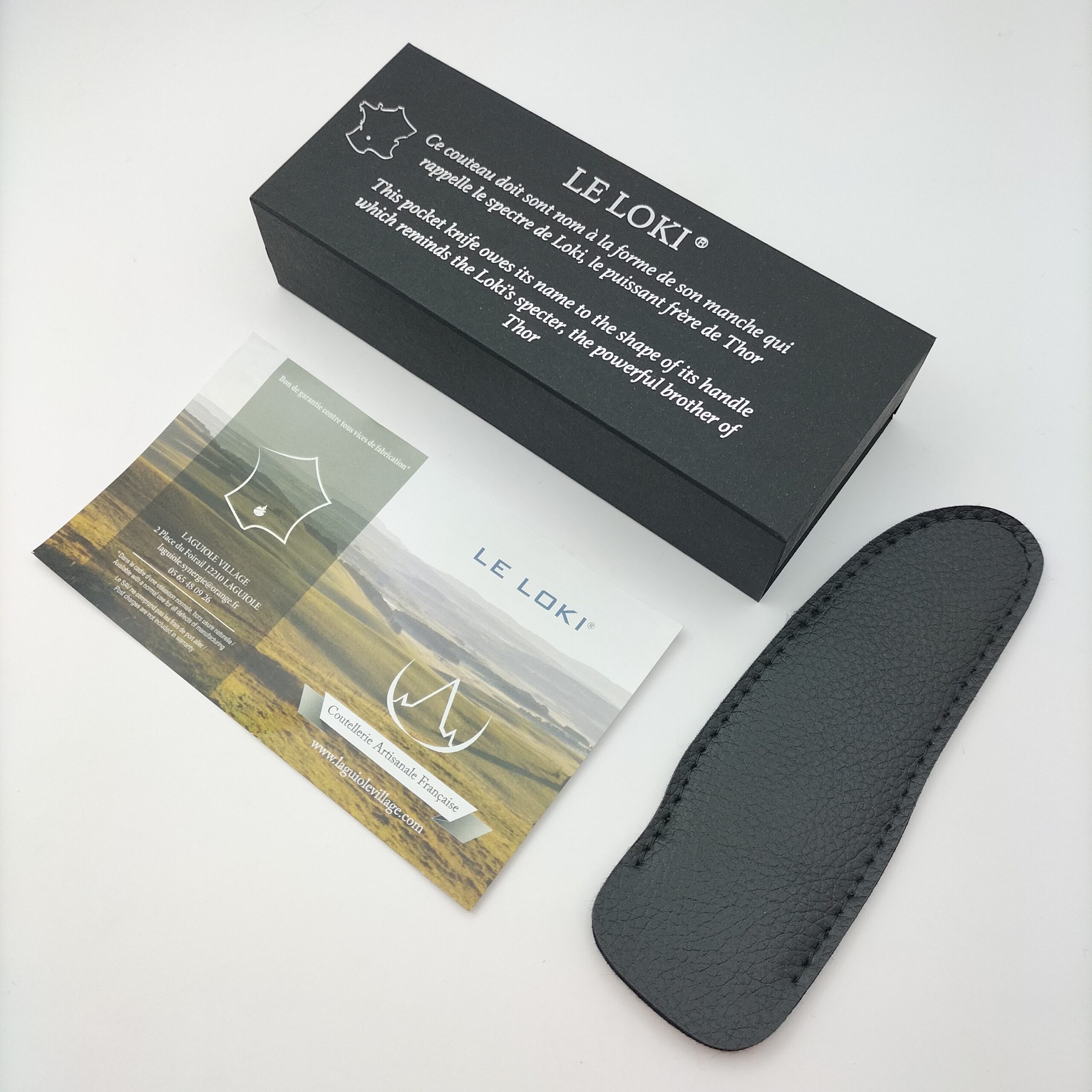 Couteau Pliant Loki par Laguiole Village en Bouleau – Image 4