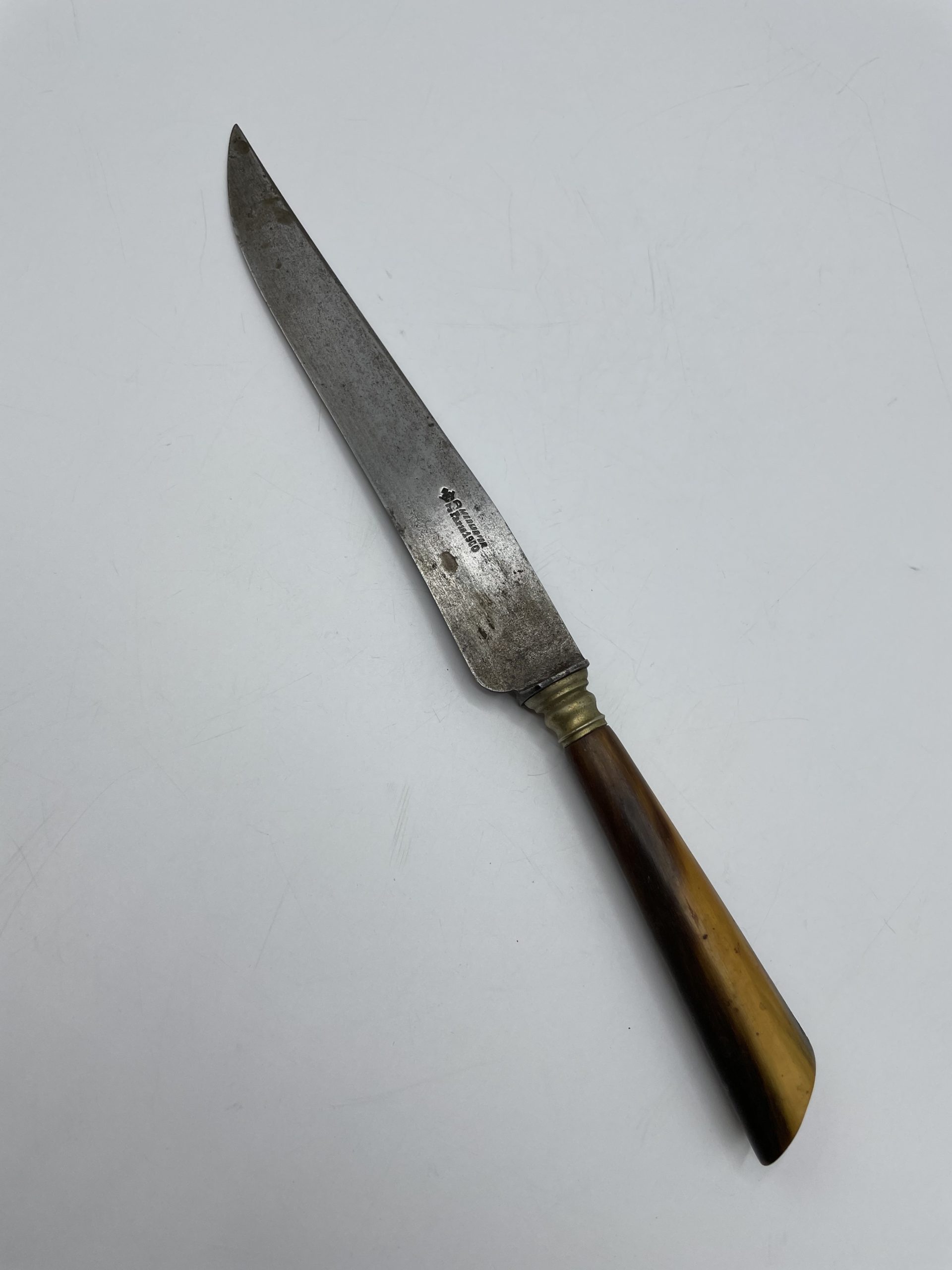 Couteau de service à gigot vintage JD médaille d’or de Paris 1900