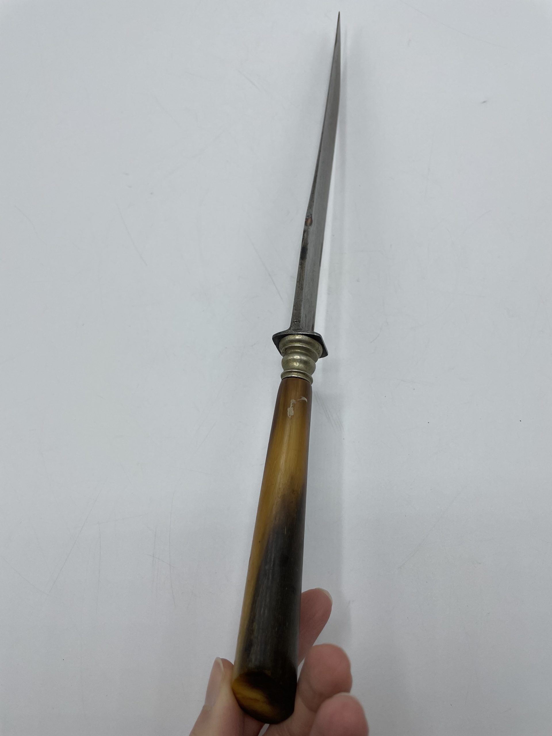 Couteau de service à gigot vintage JD médaille d’or de Paris 1900 – Image 5