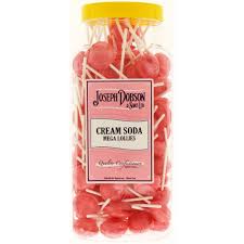 DOBSONS CREAM SODA MEGA LOLLIES JAR