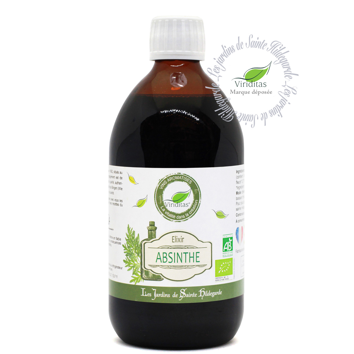 VIN AROMATISE ABSINTHE BIO 500ML*