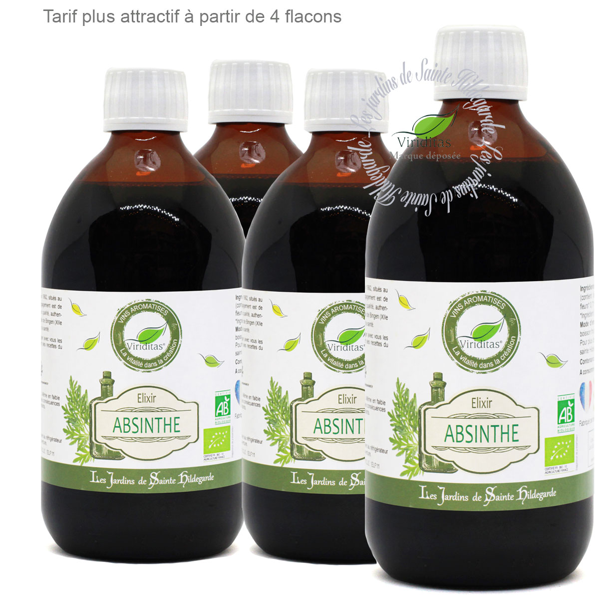 VIN AROMATISE ABSINTHE BIO 500ML* – Image 2