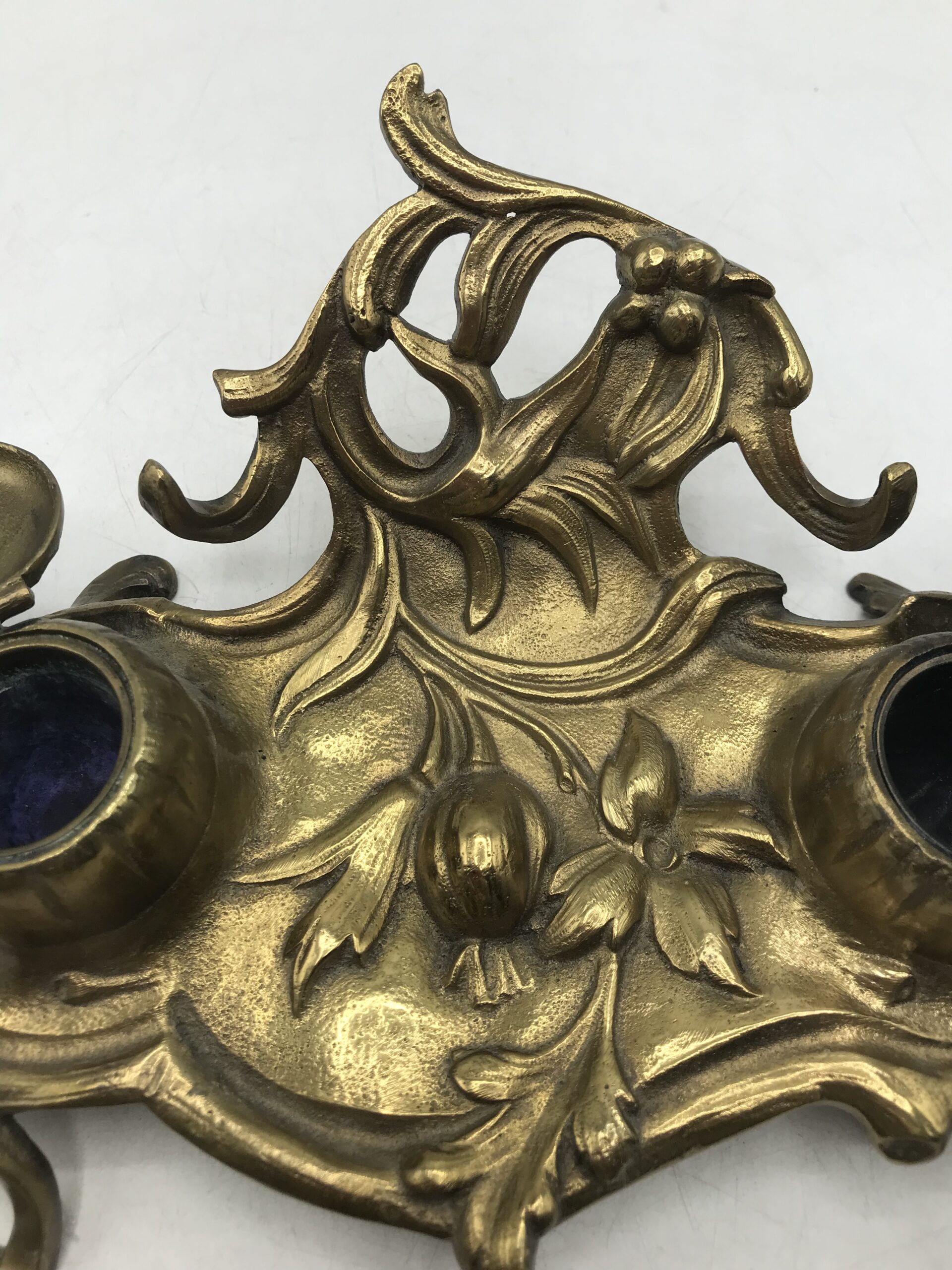 Encrier en bronze Art nouveau – Image 4