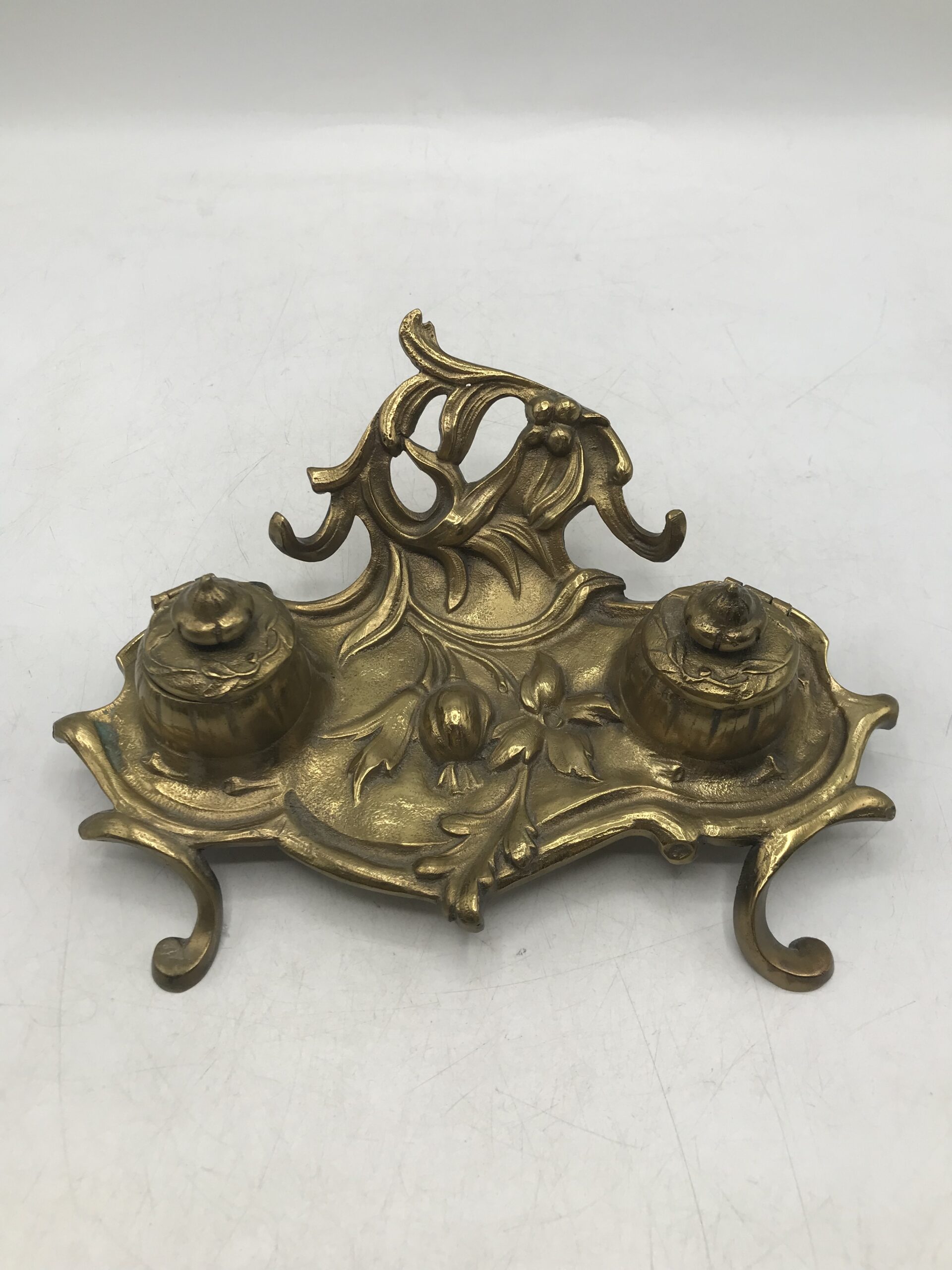 Encrier en bronze Art nouveau – Image 7