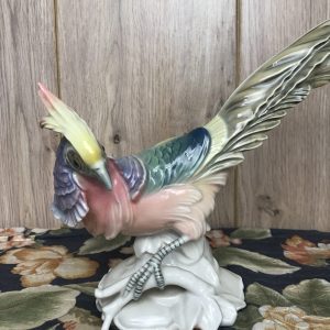 Faisan doré porcelaine Karl Ens 1930