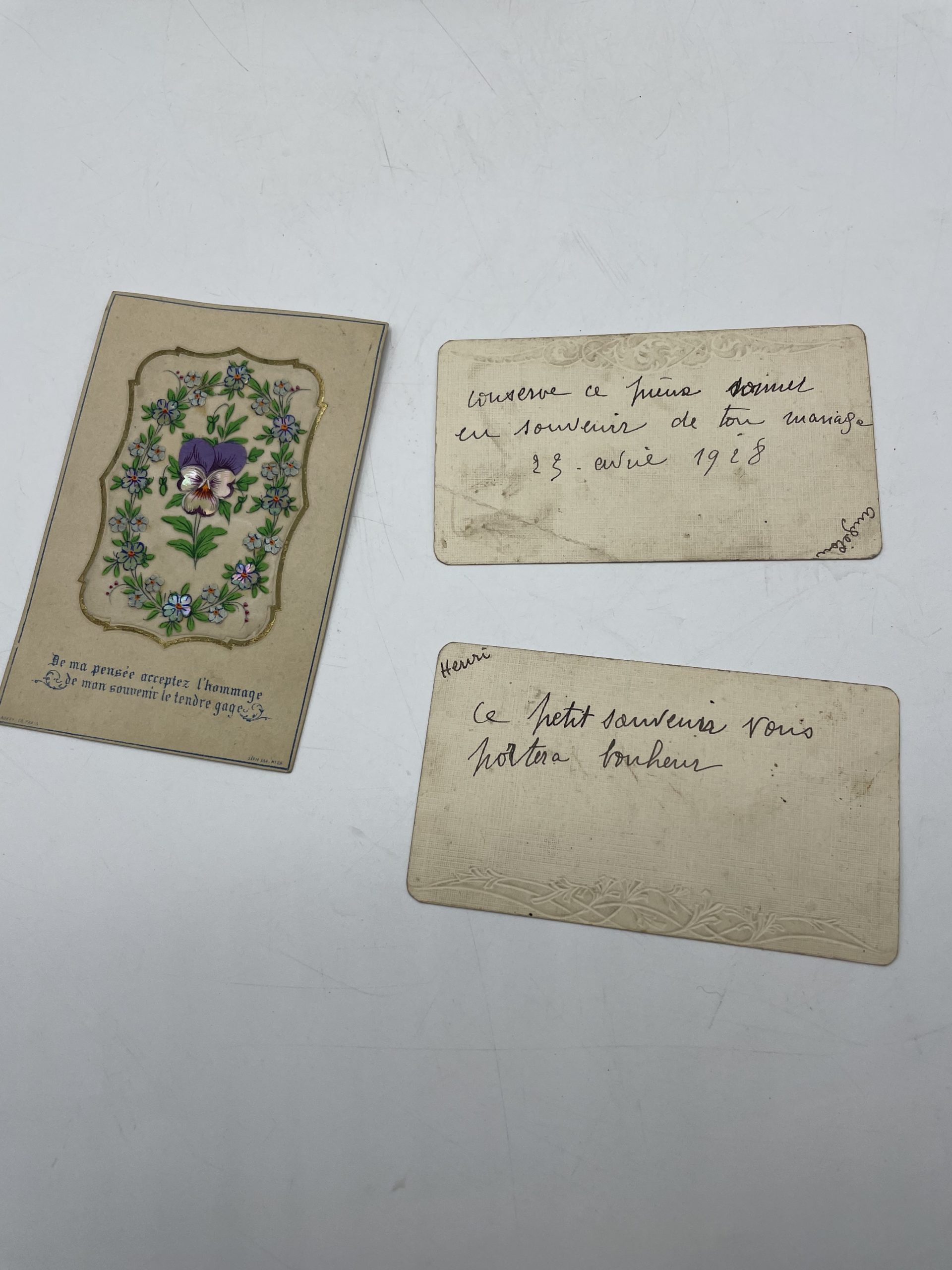 Ancien faux col plastron en broderie – Image 8