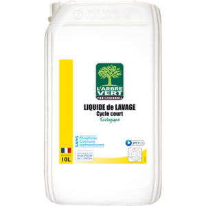 Liquide de lavage cycle court 10 L L’arbre Vert