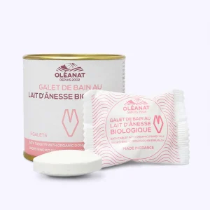 Galets de bain au lait d’ânesse