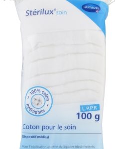 Coton hydrophile pharmaceutique