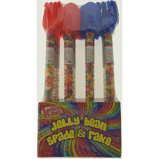 CRAZY CANDY FACTORY JELLY BEAN RAKE & SPADE