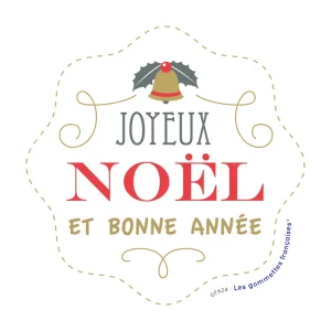 Stickers Joyeux Noël et bonne année