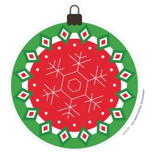Stickers boule de Noël 1