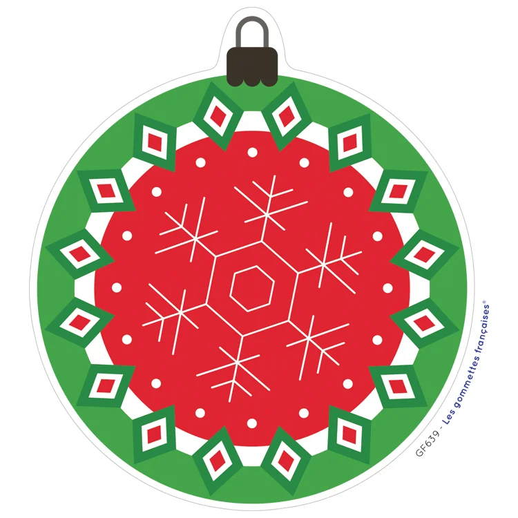 Stickers boule de Noël 1