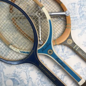 Trio de raquettes tennis vintage