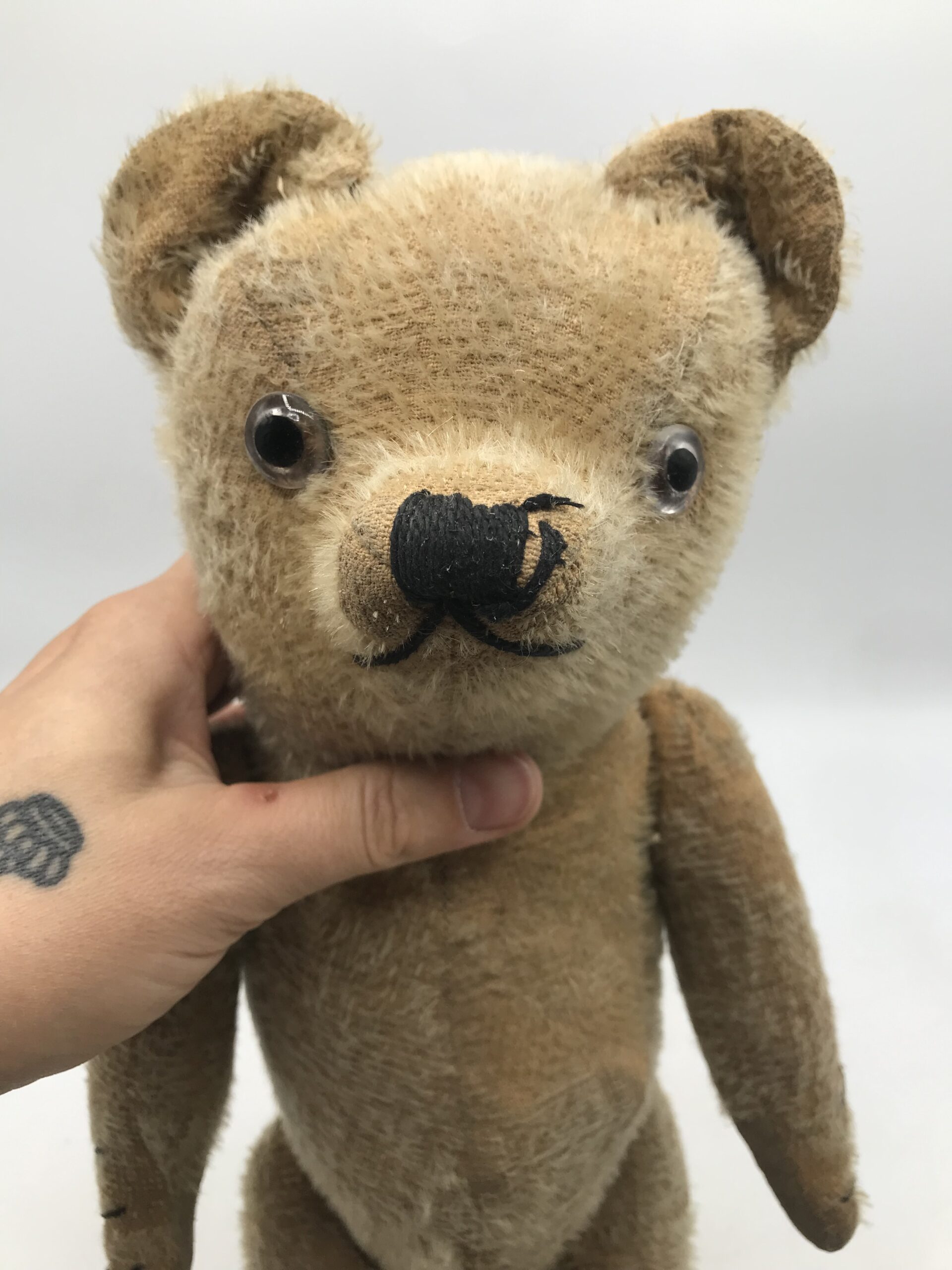 Duo d’oursons en paille vintage – Image 9