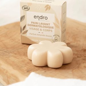 Pain lavant dermatologique Bio – Parfum Amande douce