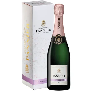 Pannier Brut Rosé Bouteille avec étui