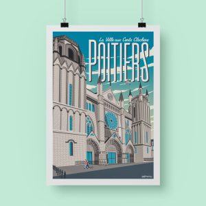 Affiche « Poitiers »