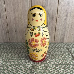 Seau à glaçons Matriochka russe vintage