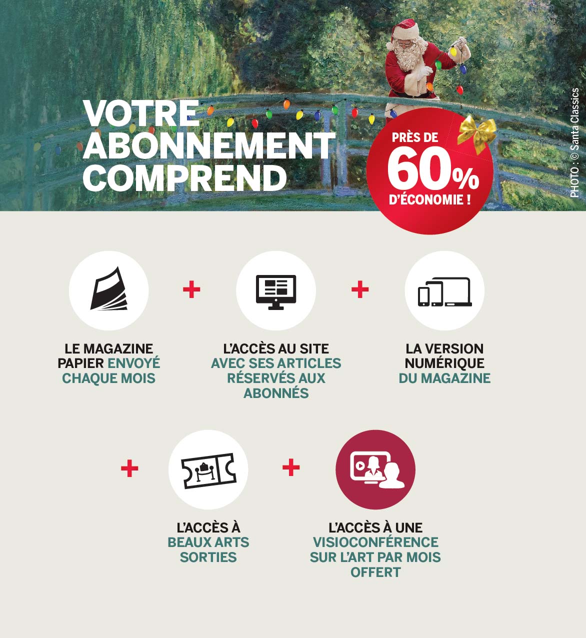 Offres d’abonnements réservées exclusivement aux agents du Ministère de la Culture