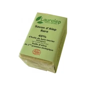 Savon d&rsquo;Alep bio 40% d&rsquo;huile de baies de Laurier