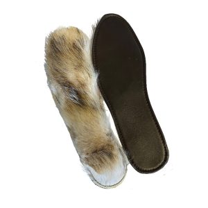 SEMELLES EN FOURRURE DE BLAIREAU T.45