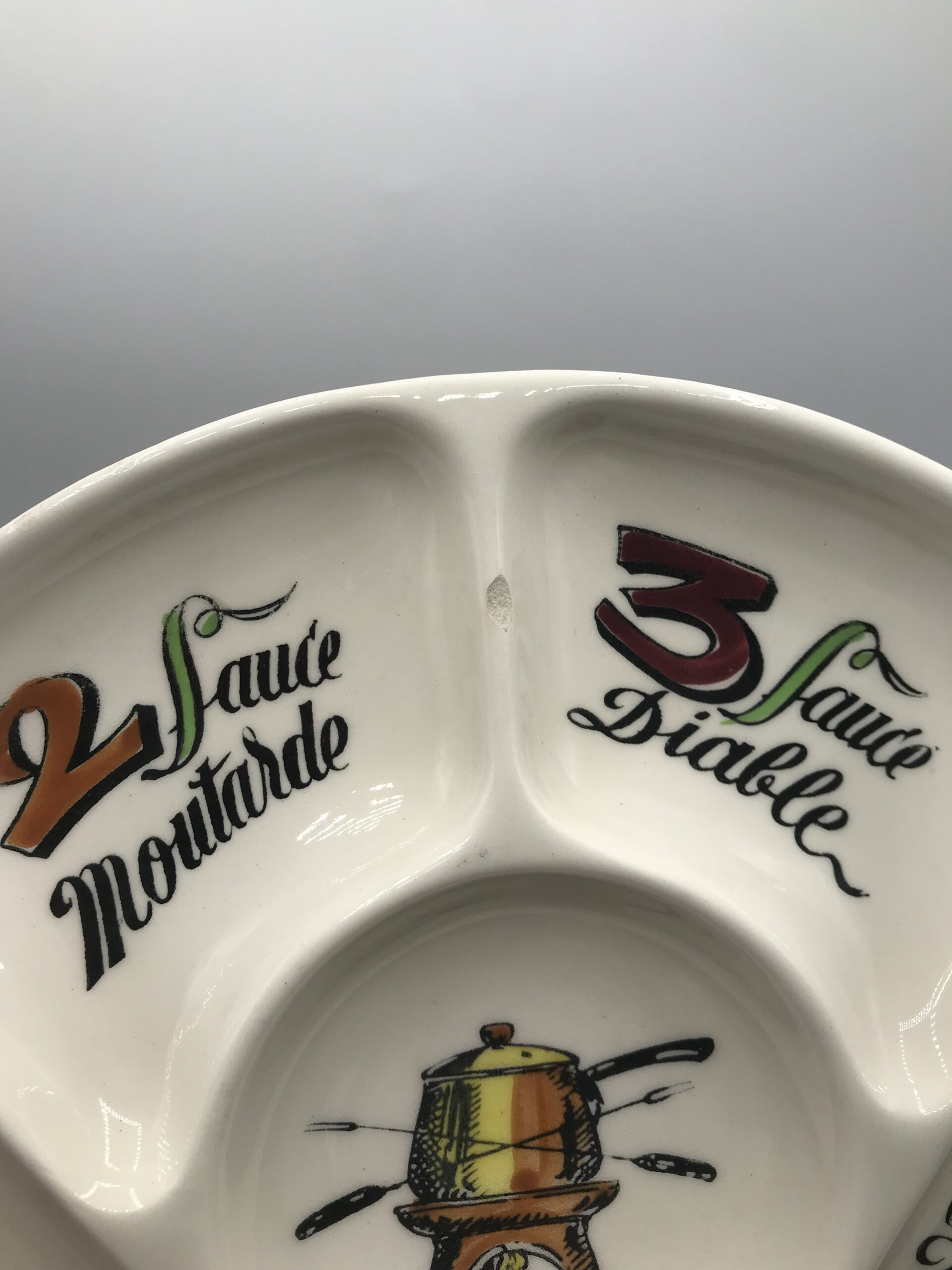 Set de 8 assiettes fondue Gien – Image 6