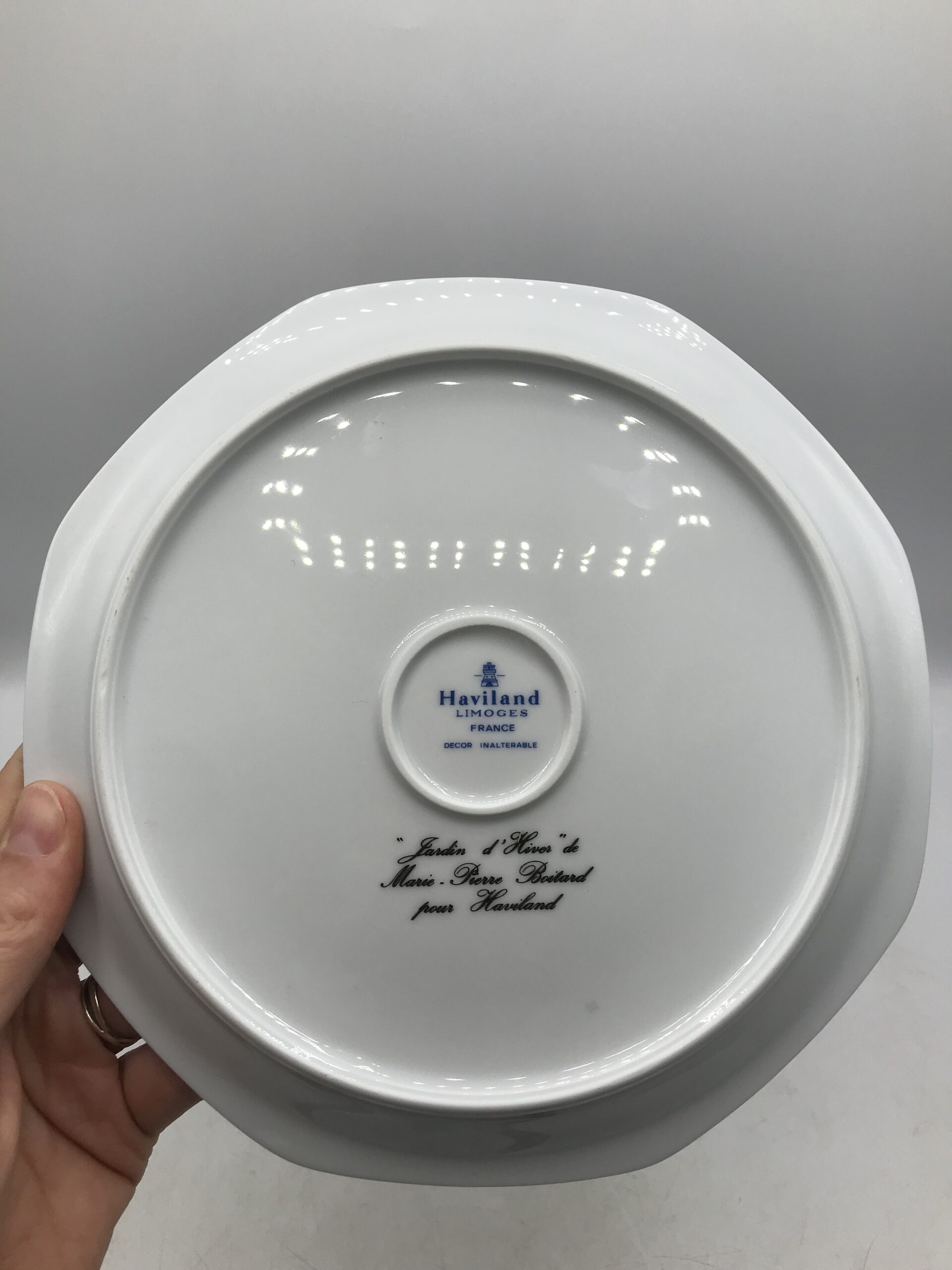 Service 12 assiettes à dessert « Jardin d’hiver » – Image 3