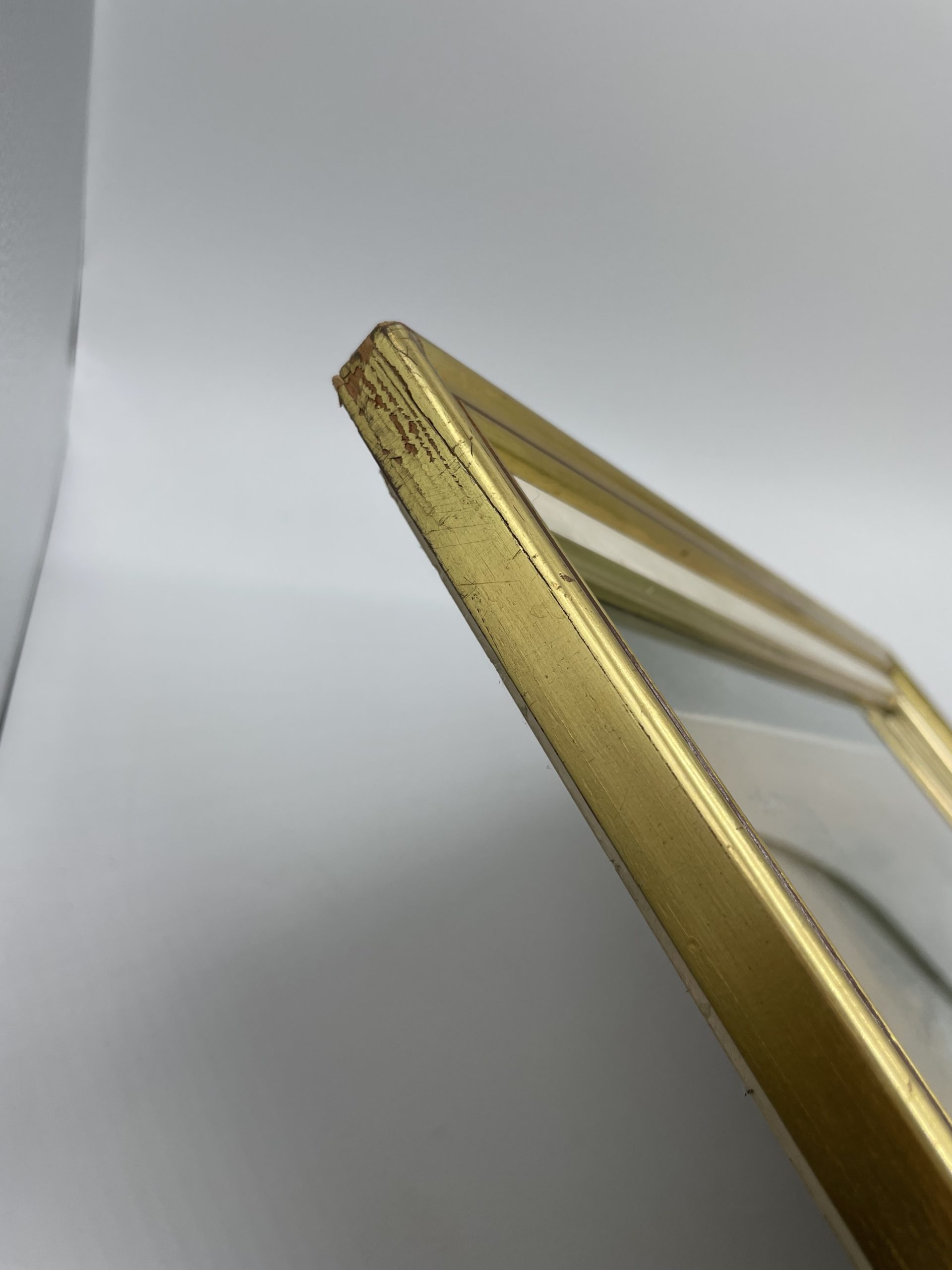 Tableau pastel aquarelle Mer calme paysage bateau 1938 – Image 7