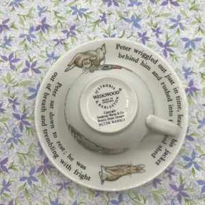 Tasse et sous tasse Beatrix Potter