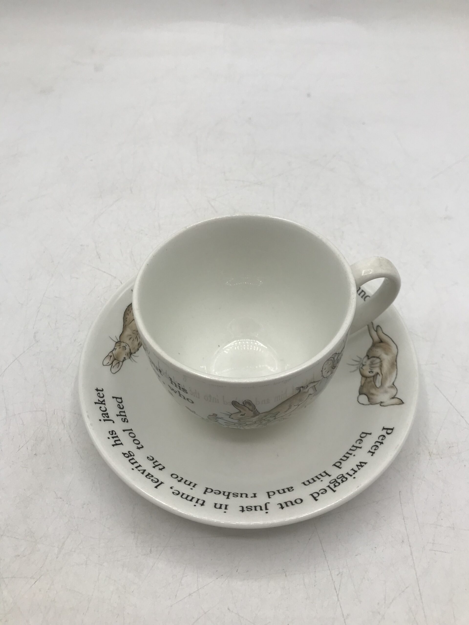 Tasse et sous tasse Beatrix Potter – Image 7