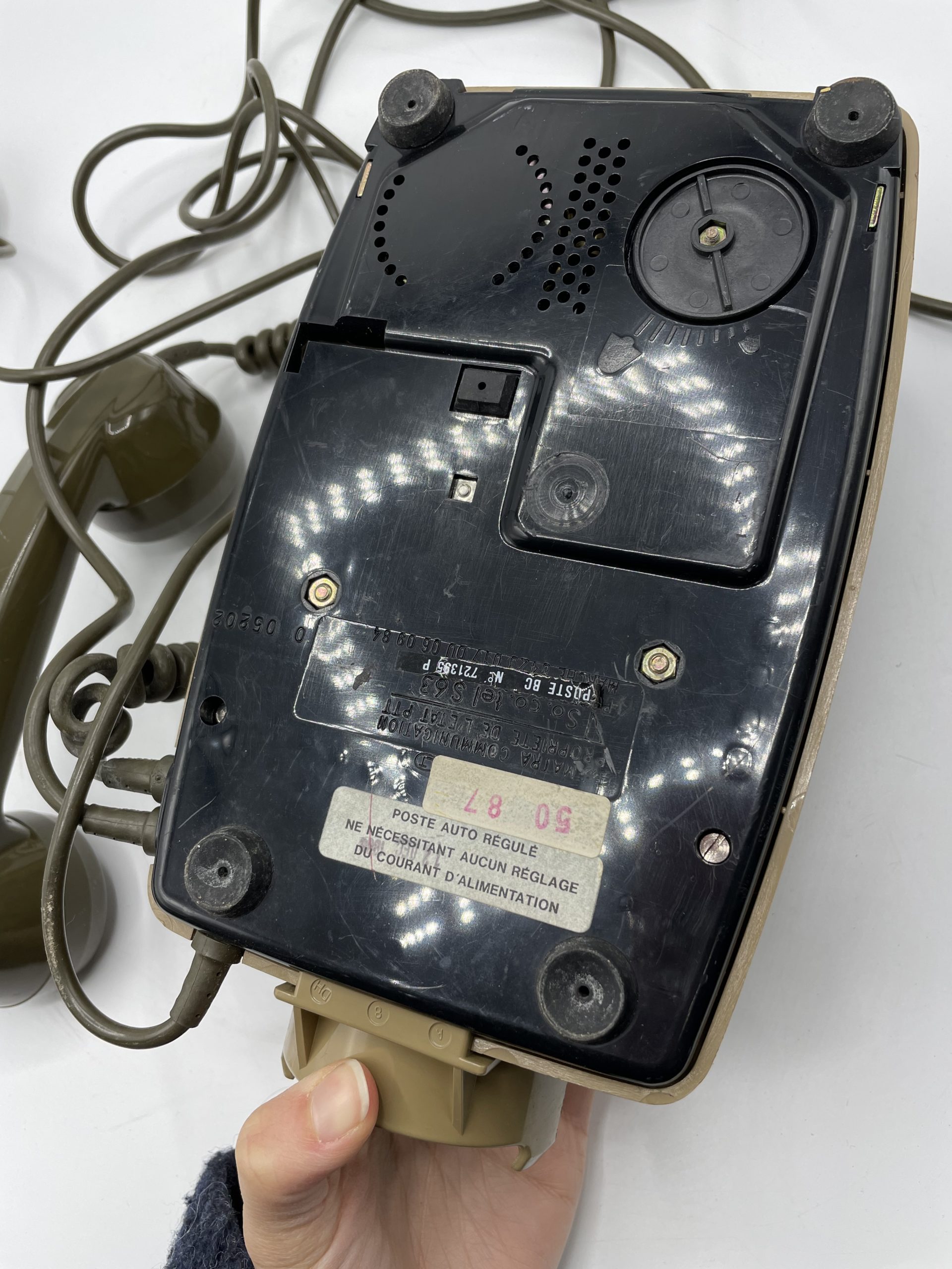 Ancien téléphone à touches Socotel S63 – Image 4