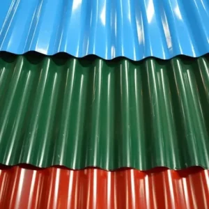 TÔLES ONDULÉES ALUZINC PRÉLAQUÉES