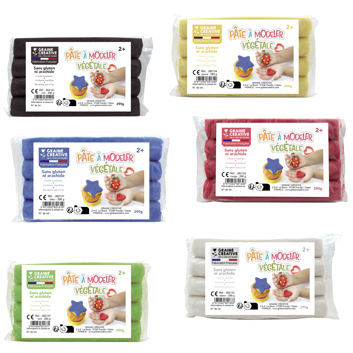 Pâte à modeler végétale jaune – Image 5