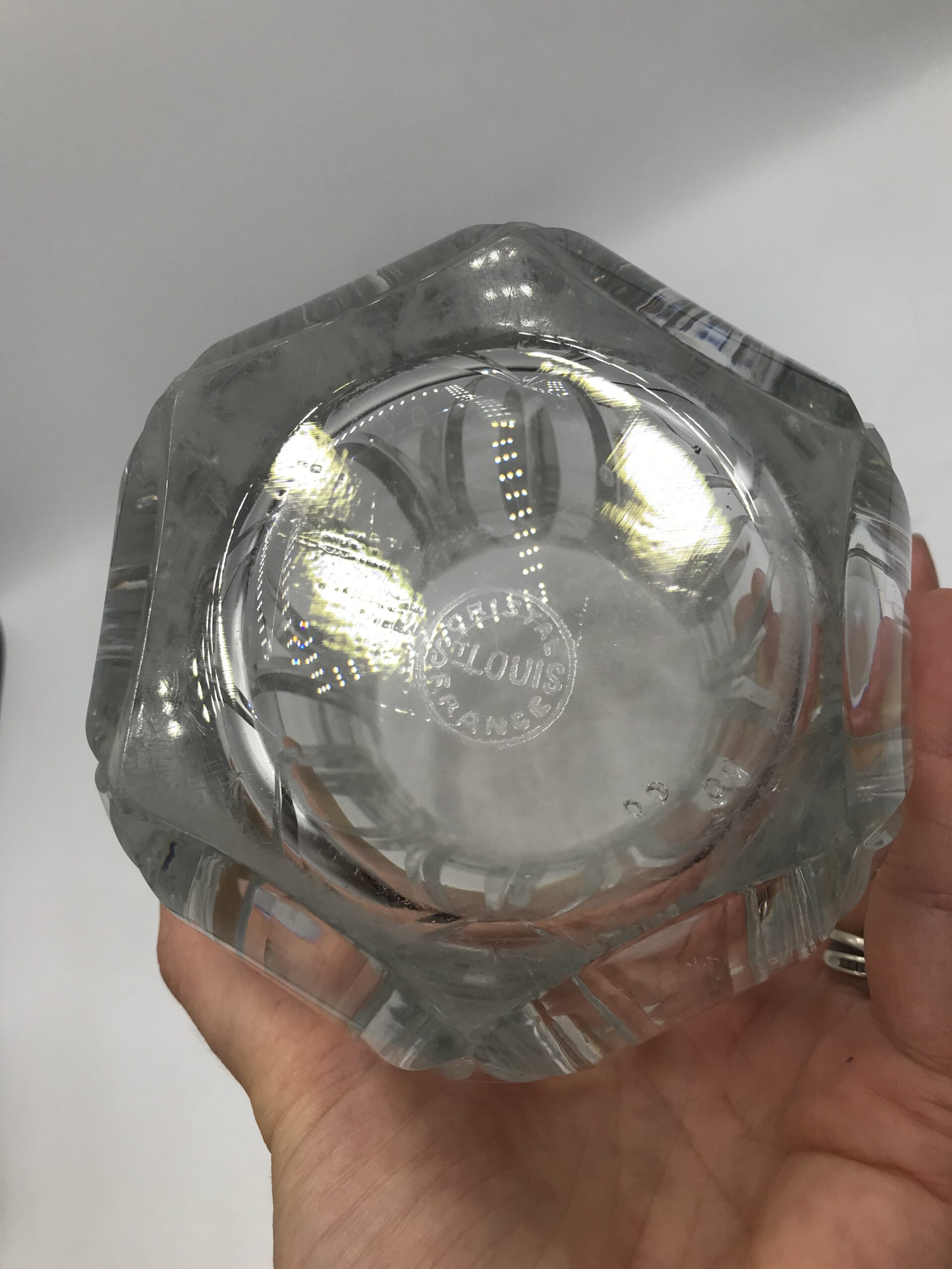 Vase cristal Saint Louis années 60 – Image 2